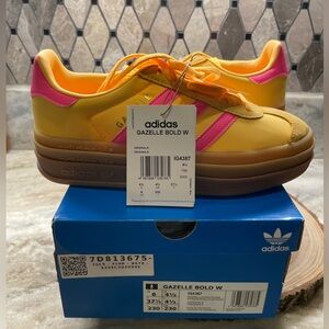 Adidas Gazelle Bold Sneakers Sz 6 NWT